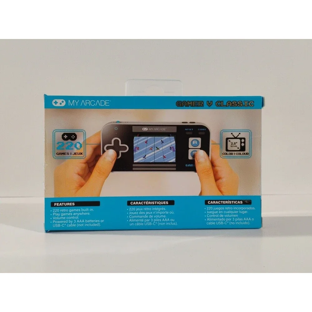 My Arcade Gamer V Classic 220 Retro Games Portable Gaming System
